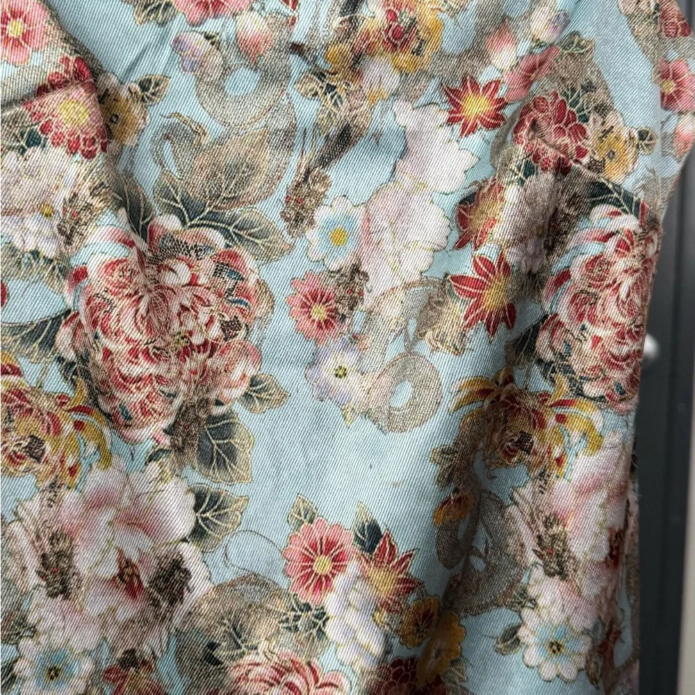 Urban Outfitters Light Blue Floral Dress - Picture 3 of 5
